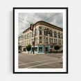 thumbnail image 1 of Huntington Architecture 02 - Huntingdon Pennsylvania Photography Architecture Vintage Street Photography City Travel Poster Black Framed Wall Art Print 12 x 16 inches, 1 of 4