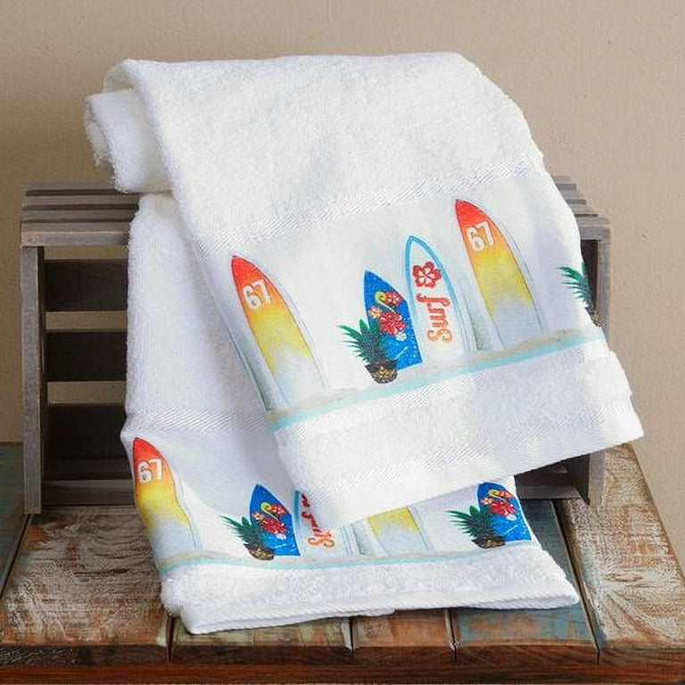 Huntington Beach Bath Collection Set of 2 Hand Towels Walmart
