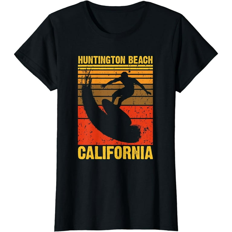 Huntington Beach T Shirt California Tee Surfing Surf Huntington Beach T Shirt California Tee Surfing Surf