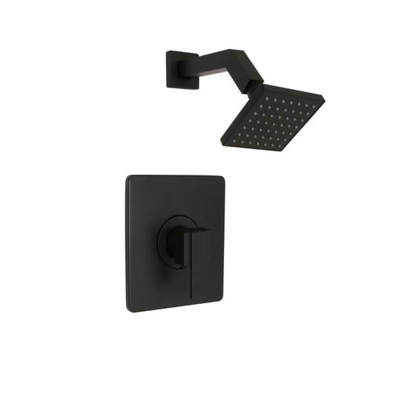 Huntington Brass P6182049 Razo Shower Trim, Matte Black