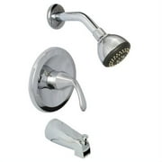 Huntington Brass Trend Diverter Tub and Shower Faucet with Trim