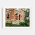 thumbnail image 1 of Huntington County Courthouse 01 - Huntingdon Pennsylvania Photography Architecture Travel Poster Scenic White Framed Wall Art Print 11 x 14 inches, 1 of 3