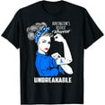 thumbnail image 1 of Huntington's Disease Awareness T-Shirt Unbreakable Warrior, 1 of 4