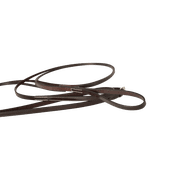 Huntley Equestrian Sedgwick Leather Draw Reins, Training Reins with Loops 84" Inches Long