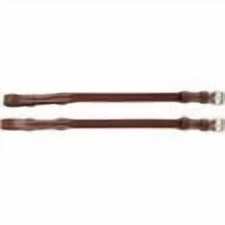 Huntley Equestrian Sedgwick Traditional Leather Cheek Pieces (Medium Pony)