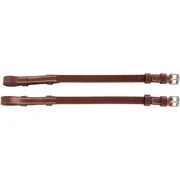Huntley Equestrian Sedgwick Traditional Leather Cheek Pieces Cob