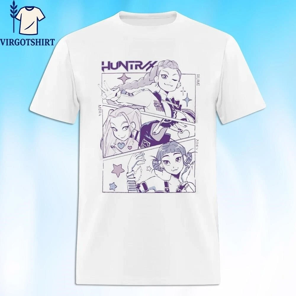 KPop Demon Hunters Huntrix T-Shirt - Offiziell Lizenziertes Merchandise