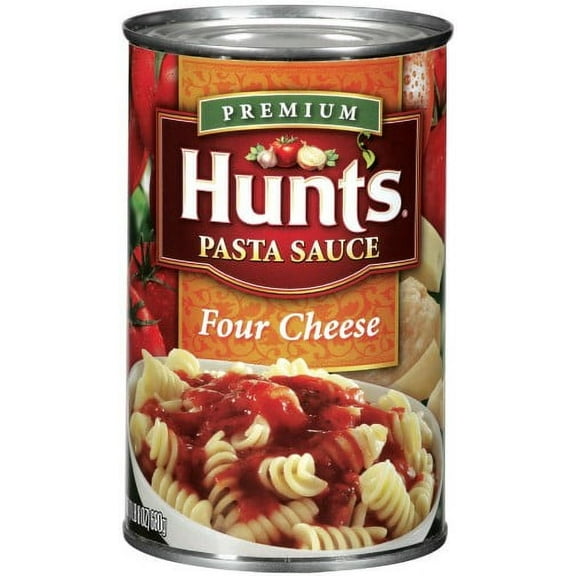 Hunts Four Cheese Pasta Sauce 24 Oz (Pack of 12)