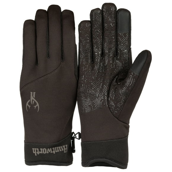 Huntworth Adults Men's Gunner Midweight Hunting Gloves- Black