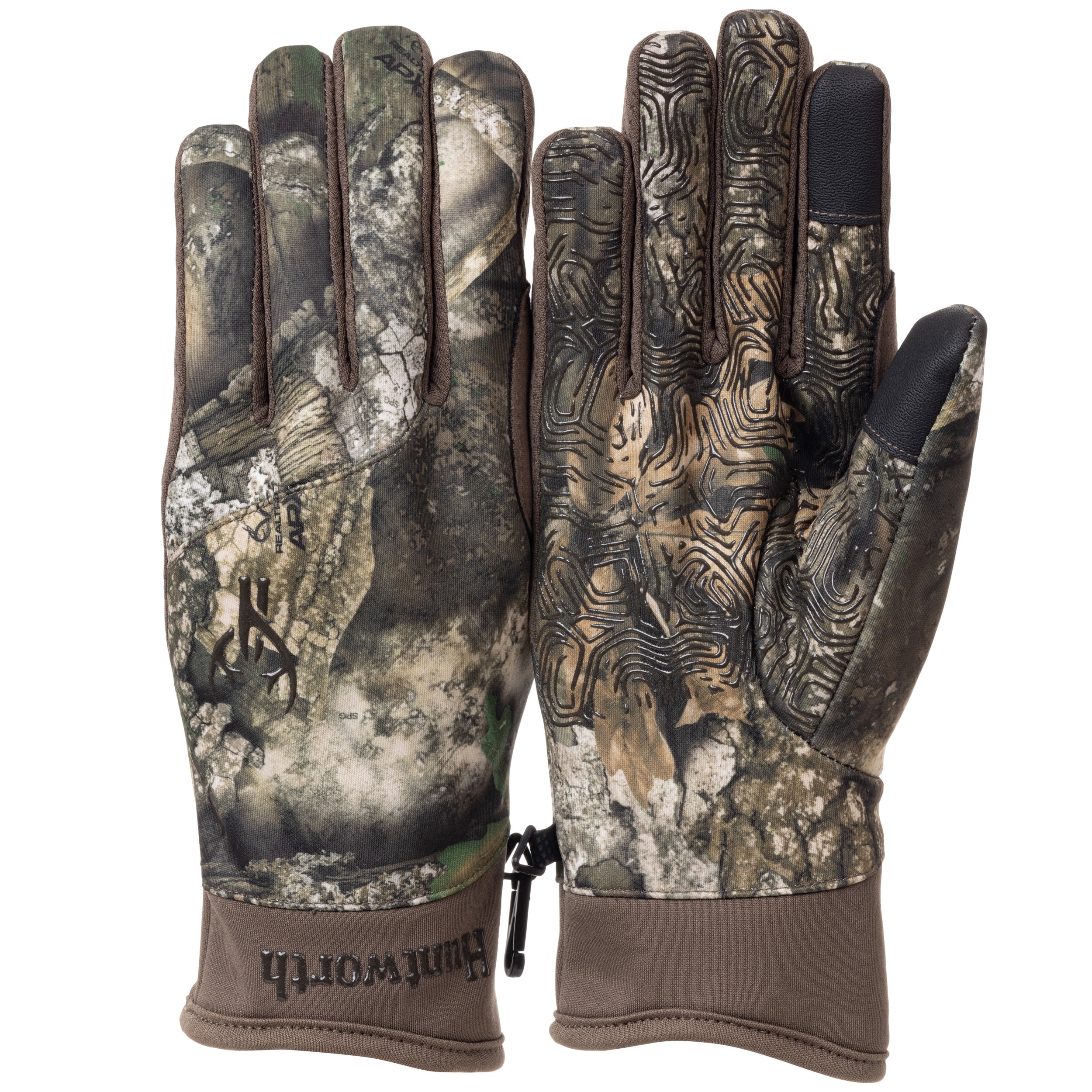 Huntworth Men's Realtree APX Midweight Gunner Hunting Gloves Size L/XL