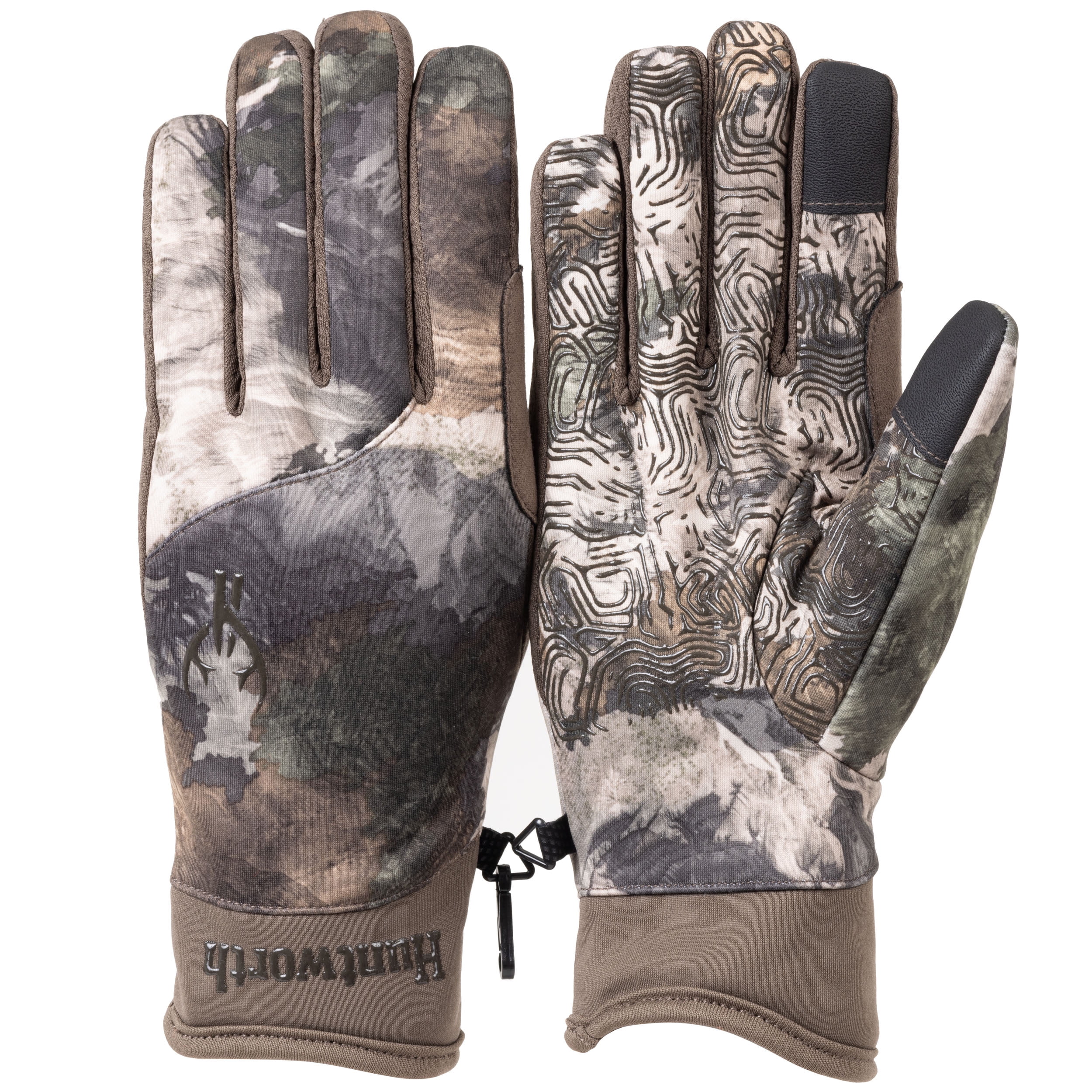 Huntworth Men's Gunner Midweight Hunting Gloves – Mossy Oak Terra® Gila, Size m/l