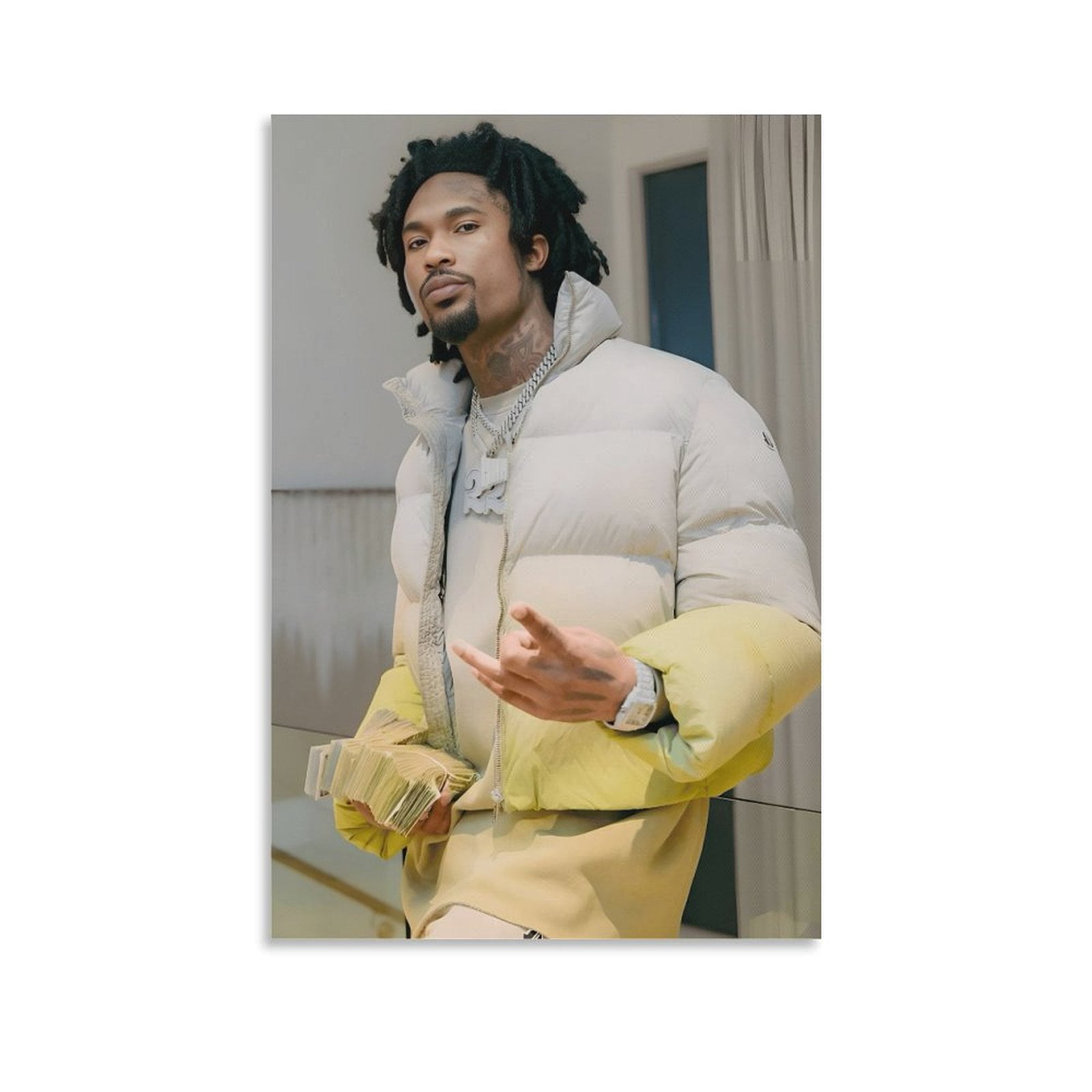 Transy Gift Rapper Hunxho RAPPER Popular Art Poster Artworks Picture Print Poster Wall Art ...