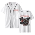 thumbnail image 1 of Hunxho The One Night Only Tour 2024 Merch Baseball Jersey Shirt V-Neck Short Sleeve Streetwear Clothes, 1 of 3