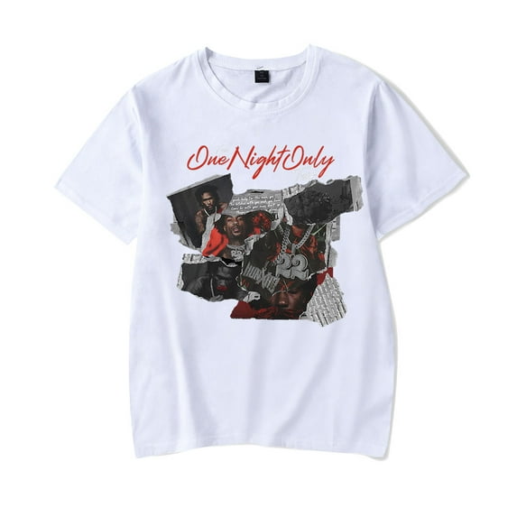 Hunxho The One Night Only Tour 2024 T-Shirt Women Men Casual Fashion Short Sleeve Tee