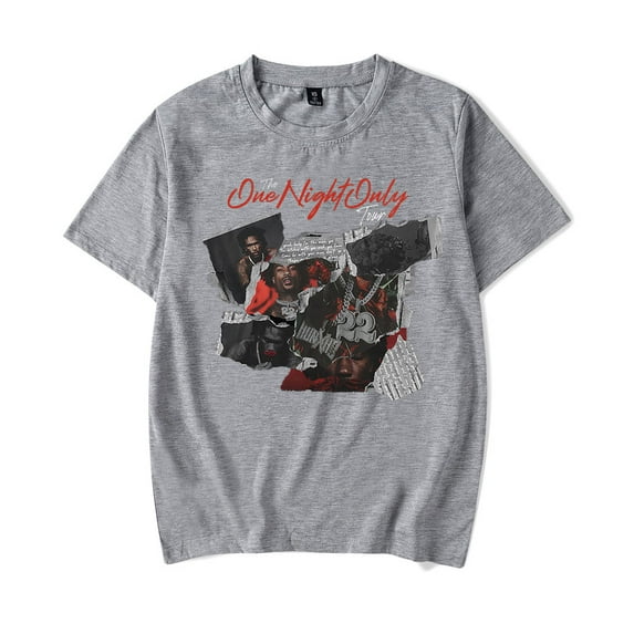 Hunxho The One Night Only Tour 2024 T-Shirt Women Men Casual Fashion Short Sleeve Tee