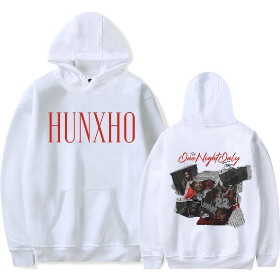 Hunxho The One Night Only Tour Hoodie Unisex Fashion Casual Long Sleeve Sweatshirt