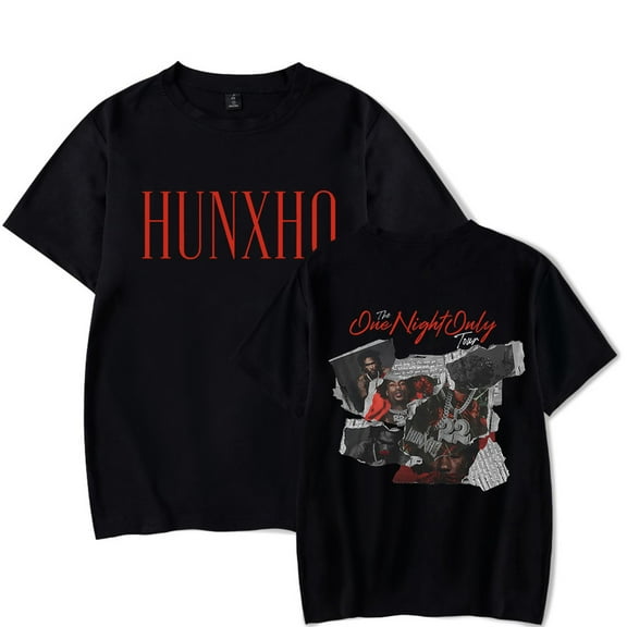 Hunxho The One Night Only Tour T-Shirt Women Men Casual Fashion Short Sleeve Tee
