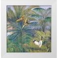 thumbnail image 1 of Hunziker, Steve 12x12 White Modern Wood Framed Museum Art Print Titled - Tranquil Tropics III, 1 of 4