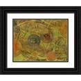 thumbnail image 1 of Hunziker, Steve 14x12 Black Ornate Wood Framed with Double Matting Museum Art Print Titled - Grunge Bitcoin II, 1 of 4