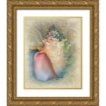 thumbnail image 1 of Hunziker, Steve 20x24 Gold Ornate Wood Framed with Double Matting Museum Art Print Titled - Aquatica IV, 1 of 4
