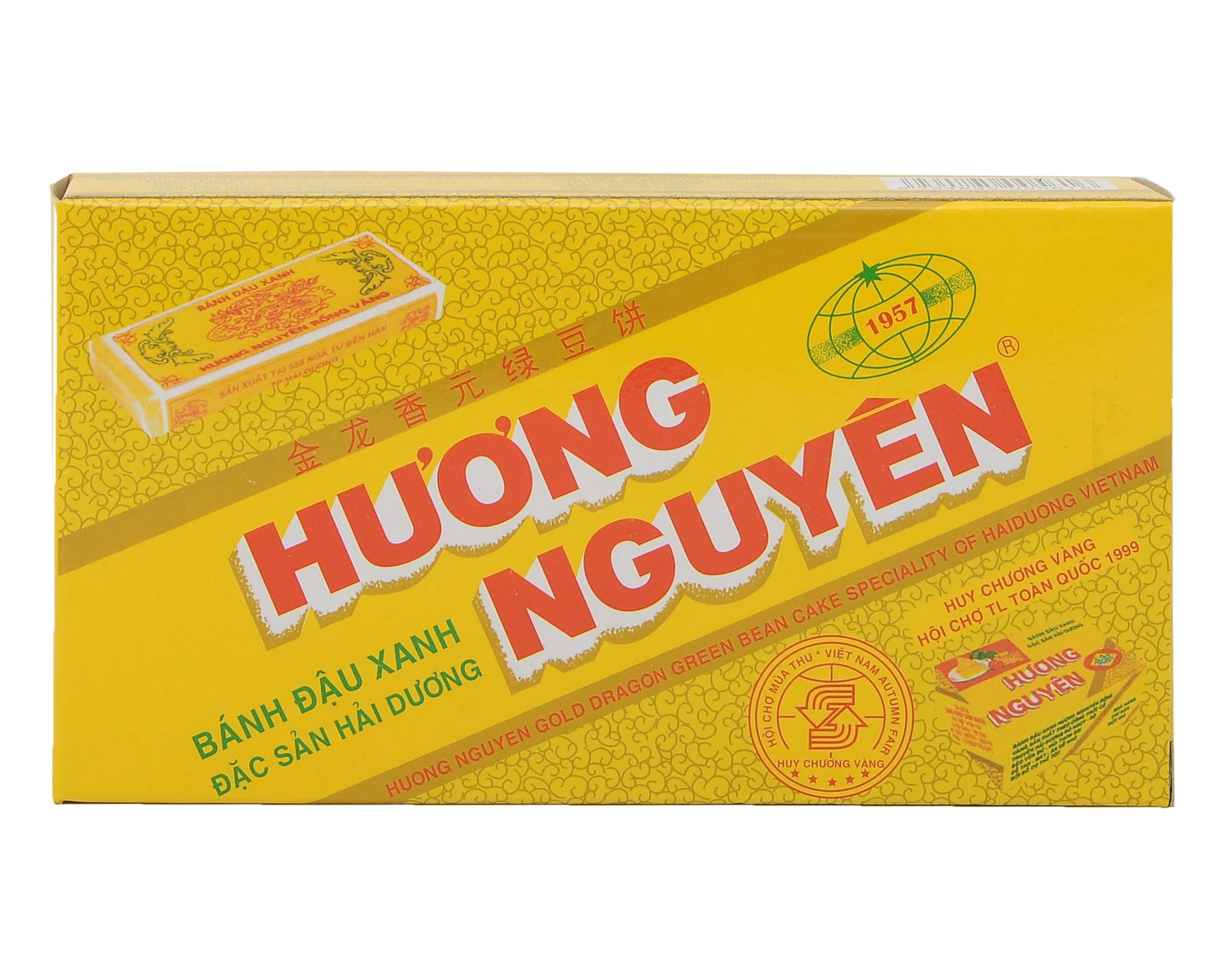 Huong Nguyen Golden Dragon Green Bean Cake Specialty Of Hai Duong
