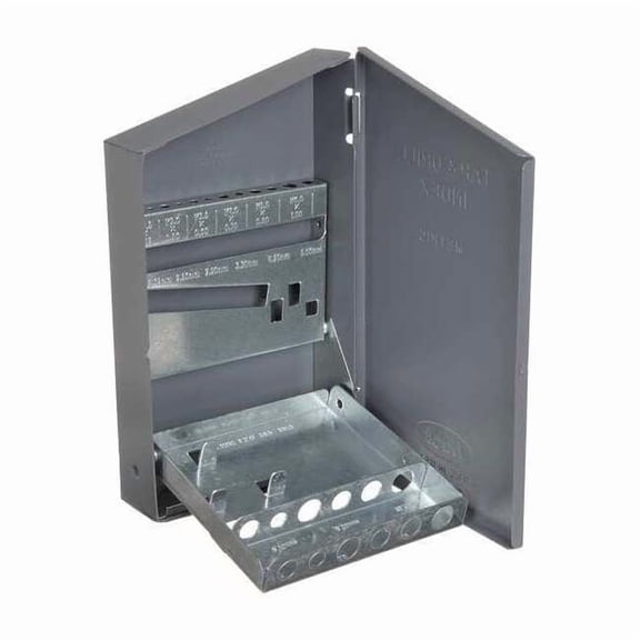 Huot Drill Bit Case,Jobber Length,11pc 11000