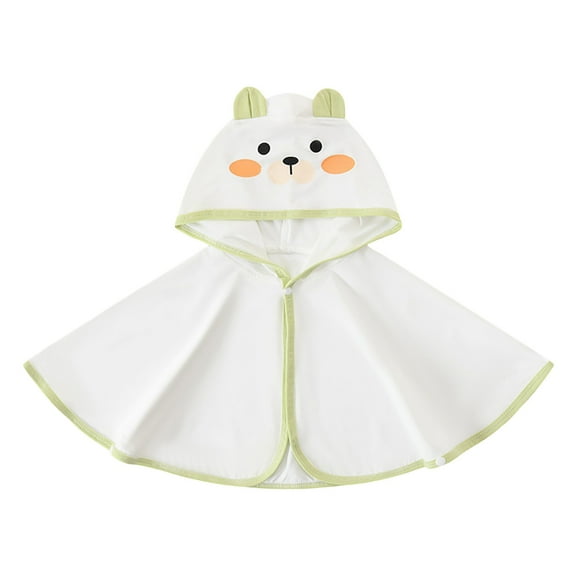 Huowey Baby Boys Girls Sun Protective Cape Full Zip Sunscreen Clothing Outdoors Breathable Cape Birthday Dailywear, 1-3 Years