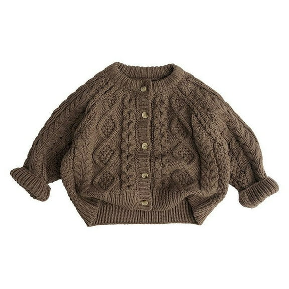 Huowey Baby Girl Sweater Toddler Crew Neck Knitting Sweatshirt Fall Winter Pullover Tops Set Stylish Dailywear, 12-24 Months