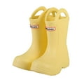 thumbnail image 1 of Huowey Baby Girls Rain Boots Mid-Calf Kids Booties Lightweight Soft Sole Comfortable Footwear And Little Girls Seasonal Outdoor Play Birthday Shoes, 4.5-5 Years, 1 of 4