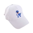 thumbnail image 1 of Huowey Baby Girls Sun Hats Kids Baseball Cap Summer Sun Hat For Boys Girls Toddler Adjustable Dinosaur Embroidery Casual Outdoor Sports Hat Safari Hat,White,One Size, 1 of 4