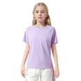 thumbnail image 1 of Huowey Baby Kids T Shirts Basic Athletic Running T Shirts Active Tee Shirts For Boys Or Girls Versatile Dailywear, 6-7 Years, 1 of 5