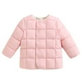 thumbnail image 1 of Huowey Baby Kids Toddler Girls Boys Winter Warm Thick Solid Color Cotton Long Sleeve Padded Clothes Coat Jacket Birthday Dailywear, 2-3 Years, 1 of 5