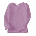 thumbnail image 1 of Huowey Baby Newborn Baby Boys Girls T-Shirts High Collar Soft T Shirt Unisex Long Sleeve Tee Tops Birthday Dailywear, 6-12 Months, 1 of 3