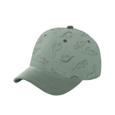 Huowey Baby Sun Hats For Boys Girls Toddler Dinosaur Print Baseball Cap Adjustable Kids Hat For Outdoor Daily Casual Wear Sun Caps,Green,6-12 Months