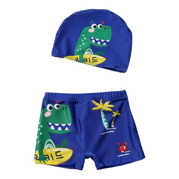 Huowey Baby Toddler Boys Cartoon Printed Swim Trunks Kids Boys Bathing Suit Swimsuit Beach Versatile Beachwear, 5-6 Years
