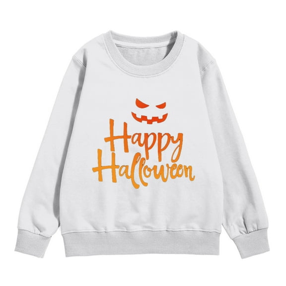 Huowey Baby Toddler Printed Child Sweatshirt Children Long Sleeve Crew Neck Tops Autumn Casual Loose Pullover Birthday Dailywear, 3-4 Years