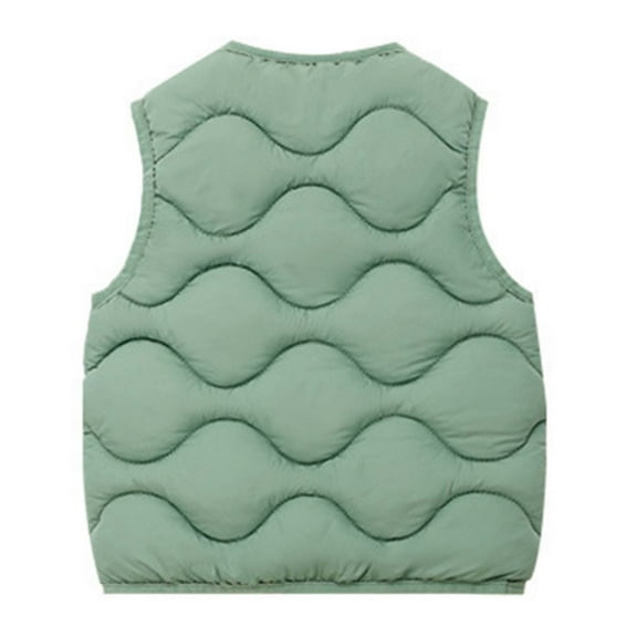 Huowey Baby Vest For Kids Boys Girls Lightweight Warm Vest Sleeveless Button Casual Fall Winter Clothes Versatile Dailywear, 4-5 Years