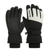 Huowey Baby Winter Gloves Toddler Kids Boys Girls Soft Warm Wool Lined Gloves Full Finger Children Thermal Knit Gloves Birthday Dailywear, 6-12 Years