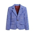 thumbnail image 1 of Huowey Boys Kids Coat Blazer Two Button Suit Jacket Elegant Lapel Collar Solid Color Front Pocket Blazers Slim Fit Lightweight Sport Sweatshirts,K,8-9 Years, 1 of 2