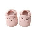 thumbnail image 1 of Huowey Boys Slippers House Shoes Cute Cartoon Printing Slipper For Home Indoor Winter Bedroom Non Slip Soft Warm Casual Sneakers,Pink,12-24 Months, 1 of 5
