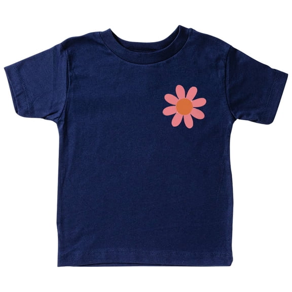 Huowey Boys T Shirts Letter Flower Print Short Sleeve Round Neck T-Shirt Leisure Soft Tee Dailywear Fashion Outwear Clothing,Blue,8-9 Years