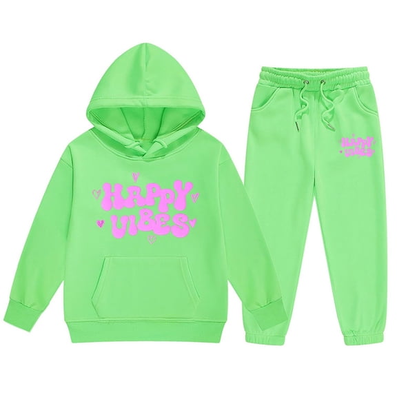Huowey Child Toddler Boys Girls 2 Pieces Sweatsuits Ocean Graphic Pullover Hoodie Tops And Sweatpants Fashion Tracksuit Set