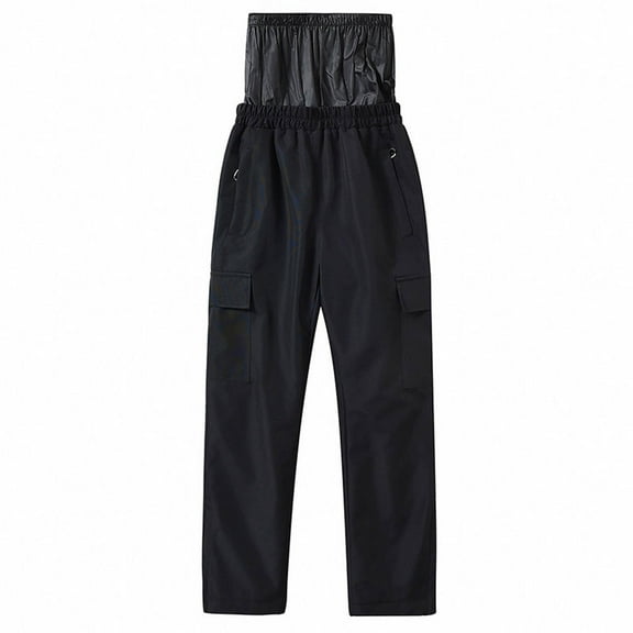 Huowey Children's Ski Pants Boys and Girls Winter Outdoor Warm Thickened Snowboard Double Board Children's Ski Pants