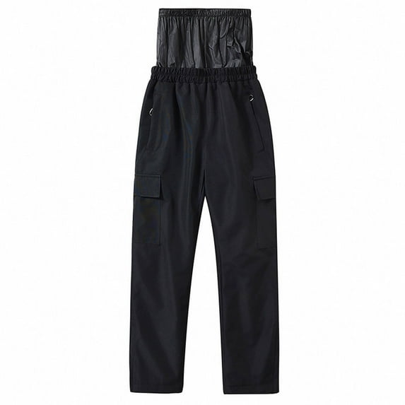 Huowey Children's Ski Pants Boys and Girls Winter Outdoor Warm Thickened Snowboard Double Board Children's Ski Pants