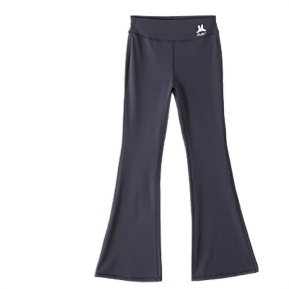 Huowey Girls Flared Yoga Pants for Everyday Wear Stretchy Bootcut Leggings Soft Comfortable Casual Outdoor Play Active Sports