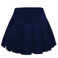 thumbnail image 1 of Huowey Girls Pleated Skirts School Uniform Casual Dailywear High Waist Solid Color High Waist Spring Tennis Skirt For Teen Girls,Blue,3-4 Years, 1 of 4