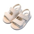 thumbnail image 1 of Huowey Girls Sandals for Toddlers and Kids Comfortable Casual Party Footwear Soft Breathable Everyday Walking Shoes for 1 6 Year Old Girls, 1 of 8