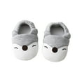 thumbnail image 1 of Huowey Girls Slippers House Shoes Cute Cartoon Printing Slipper For Home Indoor Winter Bedroom Non Soft Warm Sandals,White,12-24 Months, 1 of 4