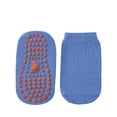thumbnail image 1 of Huowey Girls Socks Soft Breathable Cartoon Print Solid Color Slipper Socks Grips Anti Skid Comfortable First Walking Ankle Socks Comfy Anti- Crew Socks,Blue,9-12 Years, 1 of 7