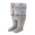thumbnail image 1 of Huowey Infants Baby Tight Toddler Thick Stocking Leggings Knit Footed Tight Girl Warm Winter Pantyhose With Bowknot Cozy Dailywear, XL, 1 of 4